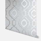 921400 Calico Trellis Grey Wallpaper By Arthouse