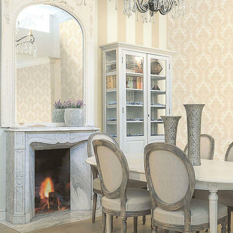 93211 Neapolis 3 Weave Damask Wallpaper by Galerie