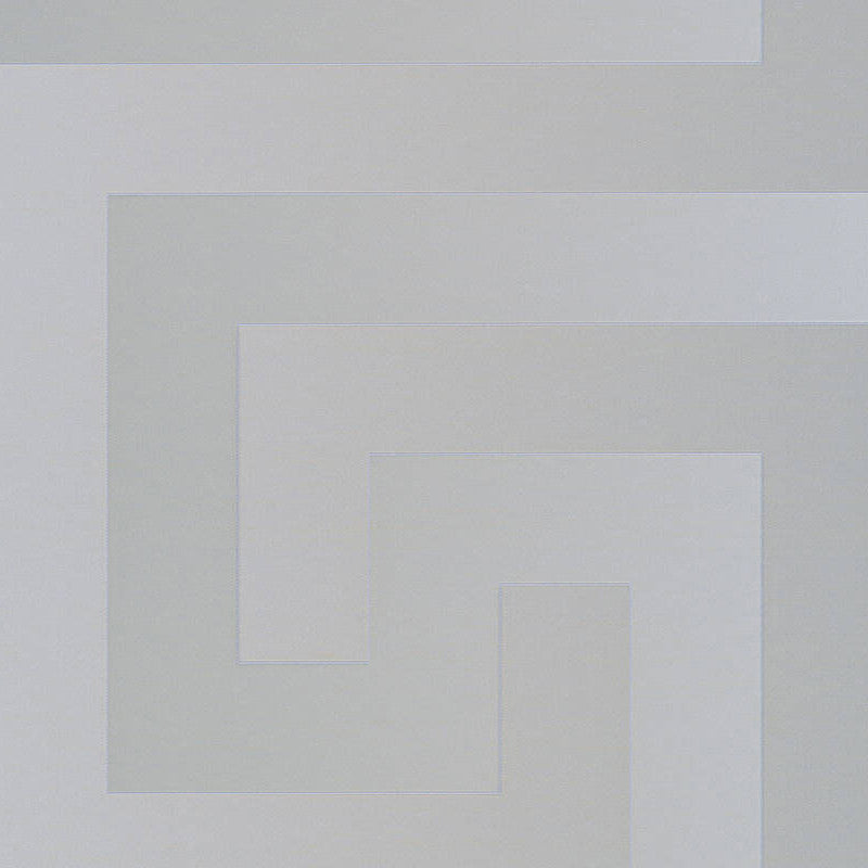 Versace Silver Greek Key Wallpaper 93523-5 By A S Creation