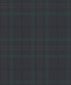 9400101 Check Navy Tartan Wallpaper by Coordonné