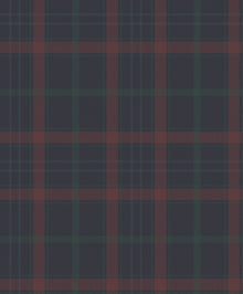 9400104 Check Cobalt Tartan Wallpaper by Coordonné
