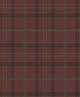 Check Burgundy Tartan Wallpaper by Coordonné