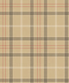 9400107 Check Camel Tartan Wallpaper by Coordonné