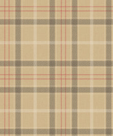 9400107 Check Camel Tartan Wallpaper by Coordonné