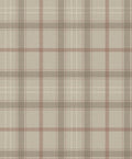Check Stone Tartan Wallpaper by Coordonné