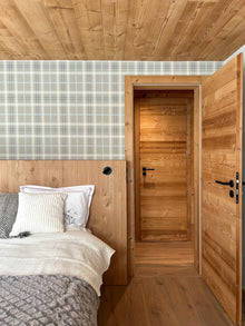 9400109 Check Pearl Tartan Wallpaper by Coordonné