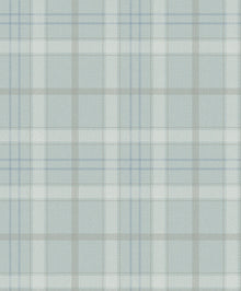 9400111 Check Sky Tartan Wallpaper by Coordonné