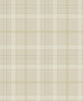 Check Ivory Tartan Wallpaper by Coordonné