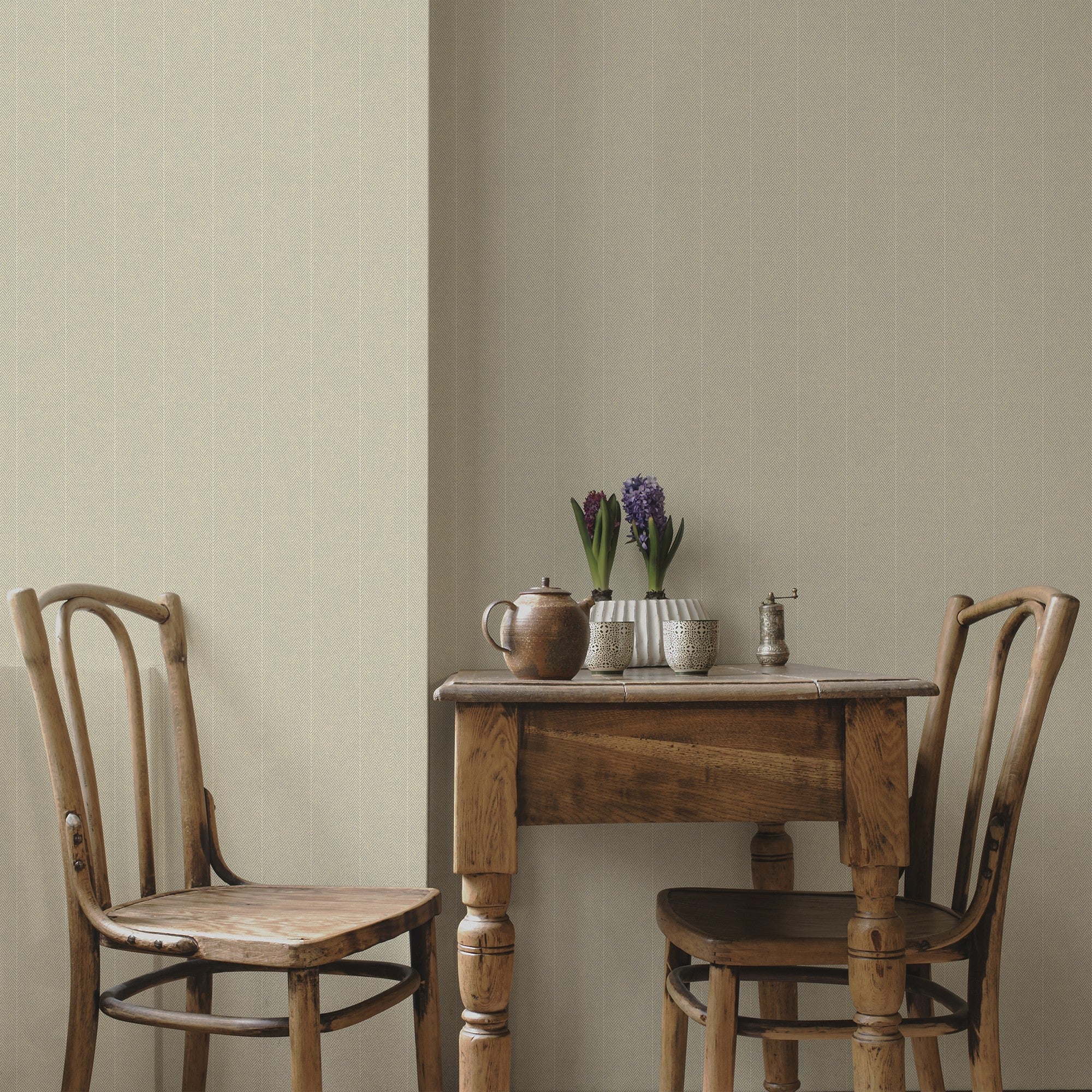 9400201 Twill Stone Tartan Wallpaper by Coordonné