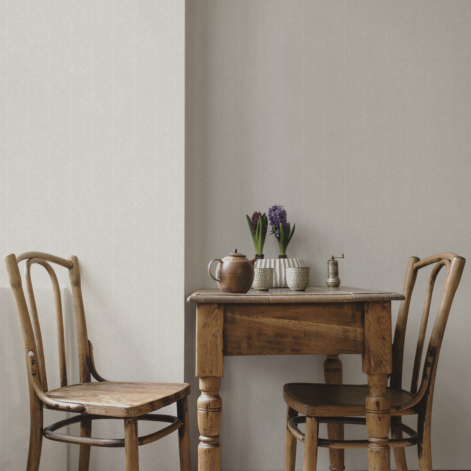 9400204 Twill Pearl Tartan Wallpaper by Coordonné