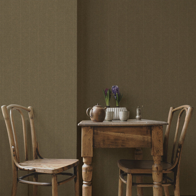 9400209 Twill Toffee Tartan Wallpaper by Coordonné