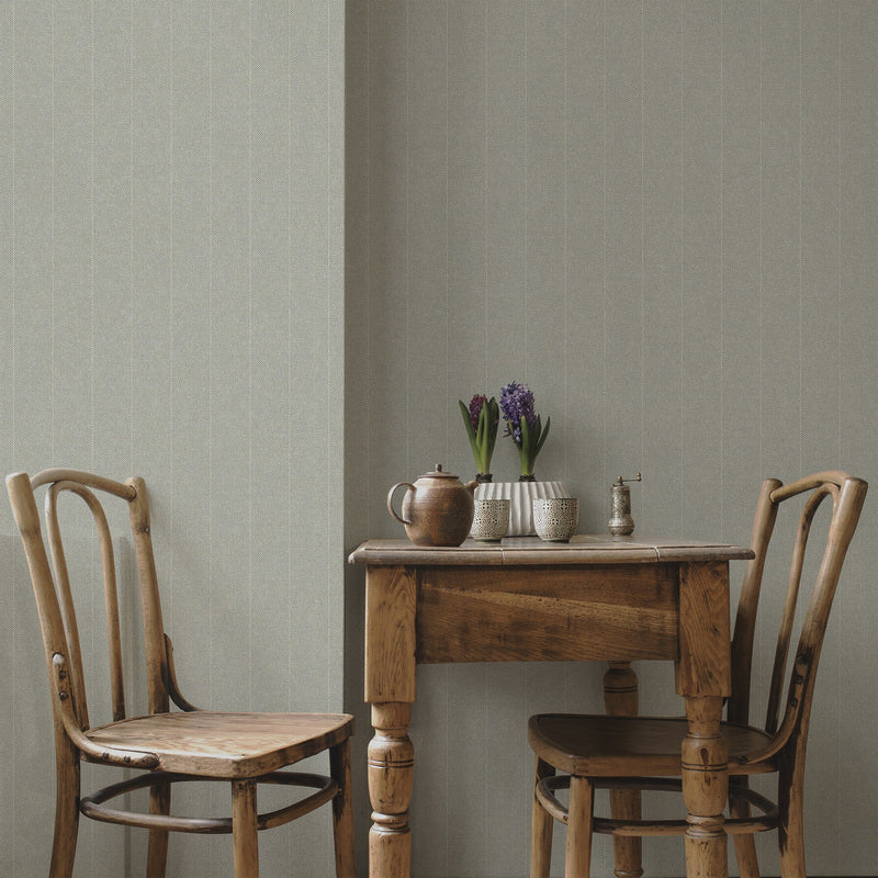 9400213 Twill Steel Tartan Wallpaper by Coordonné