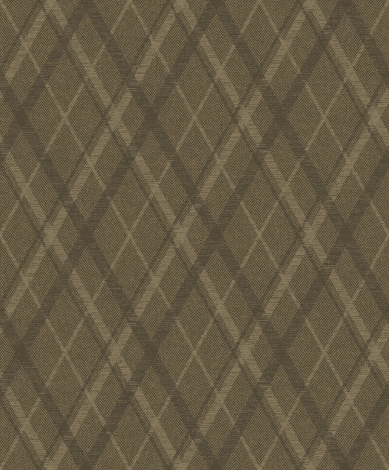 9400302 Necktie Toffee Tartan Wallpaper by Coordonné