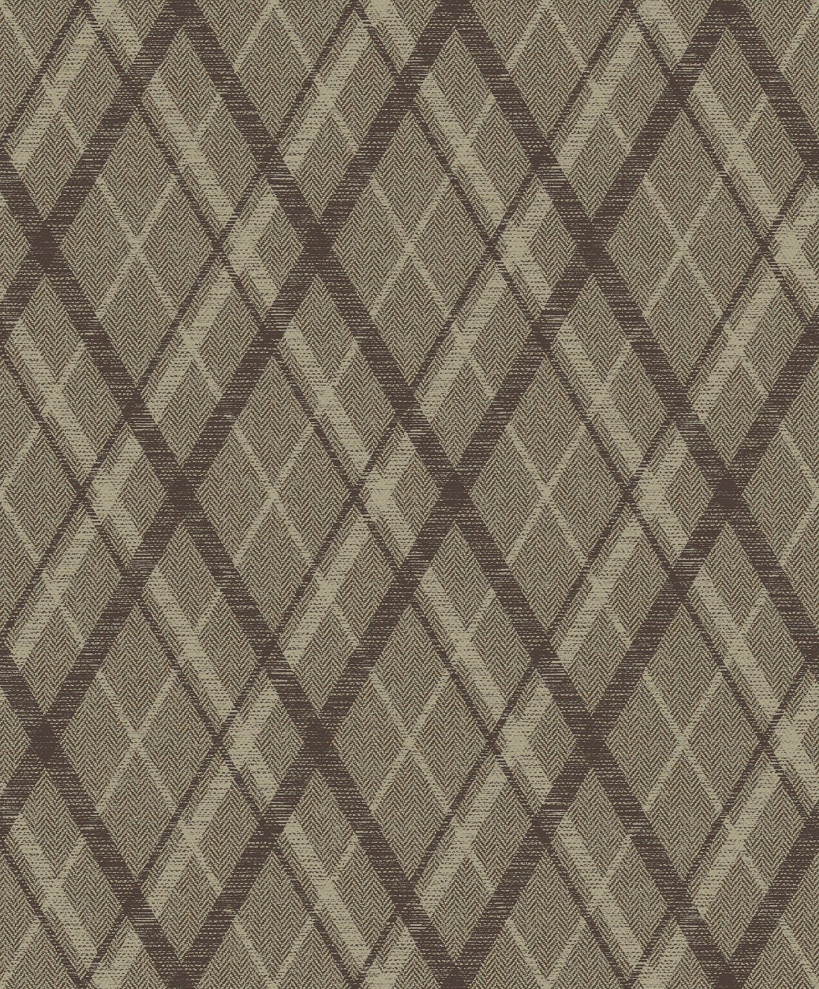 9400303 Necktie Leather Tartan Wallpaper by Coordonné