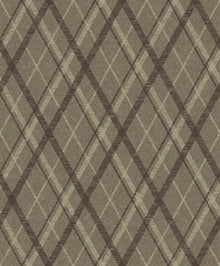 9400303 Necktie Leather Tartan Wallpaper by Coordonné