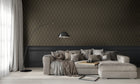 9400303 Necktie Leather Tartan Wallpaper by Coordonné