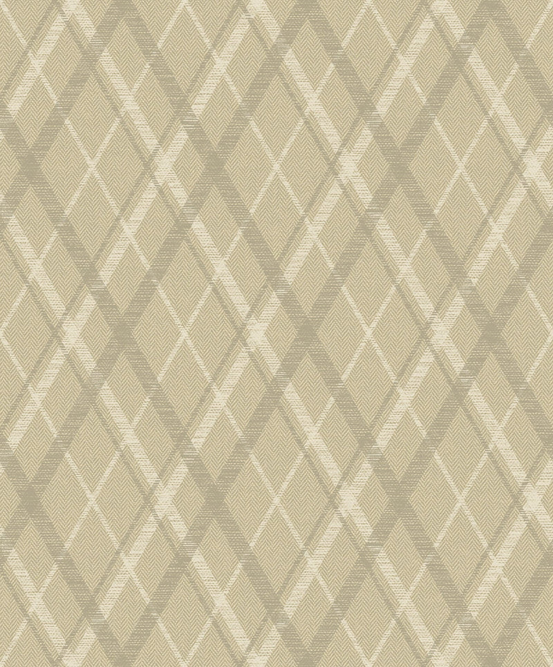9400304 Necktie Cream Tartan Wallpaper by Coordonné