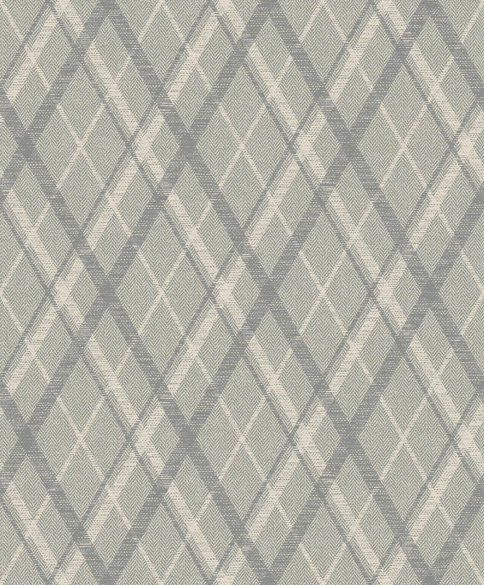 9400307 Necktie Steel Tartan Wallpaper by Coordonné
