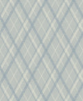 Necktie Sky Tartan Wallpaper by Coordonné
