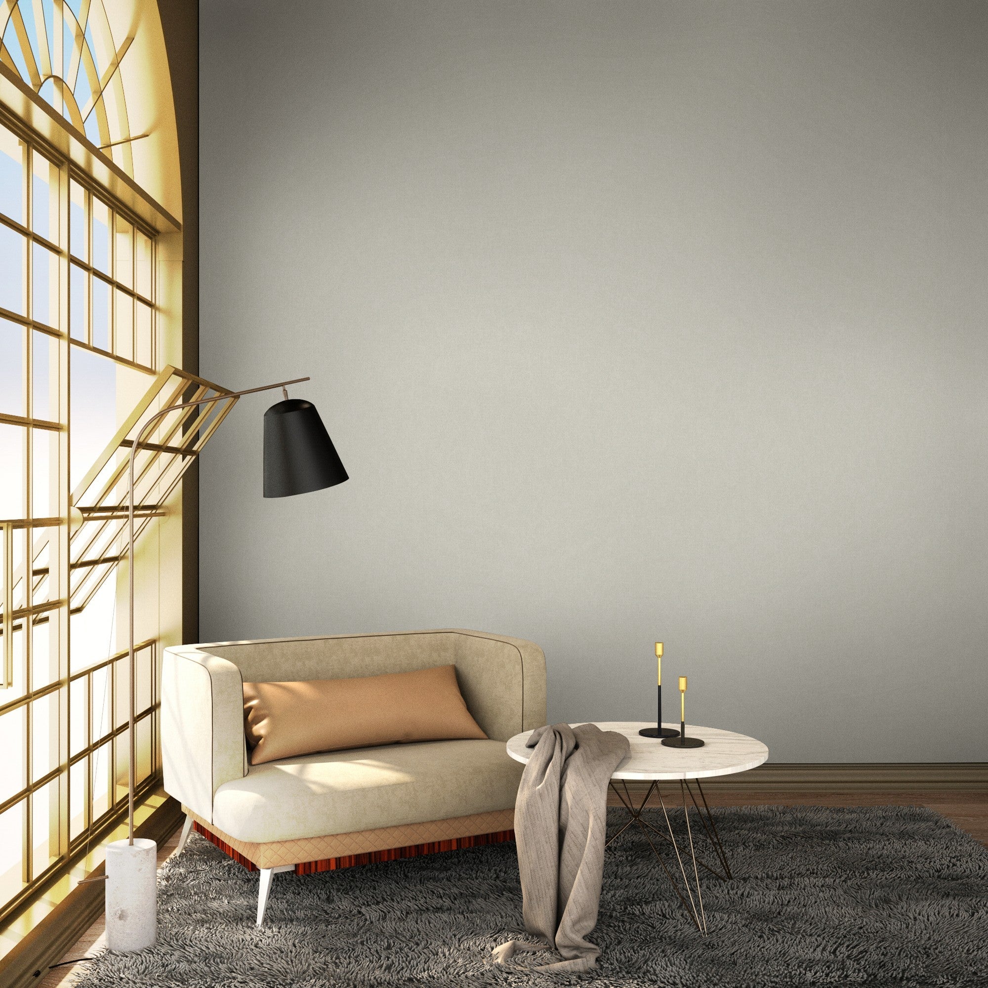 9400401 Blended White Tartan Wallpaper by Coordonné