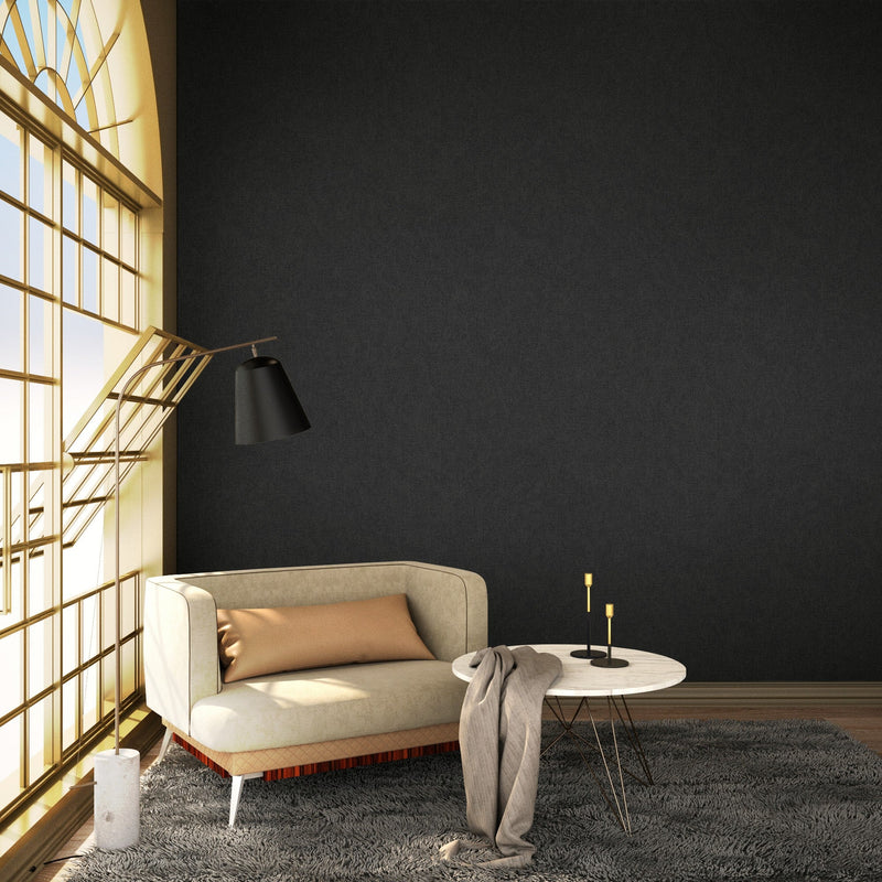 9400412 Blended Black Tartan Wallpaper by Coordonné