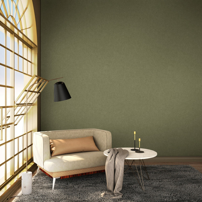 9400423 Blended Khaki Tartan Wallpaper by Coordonné