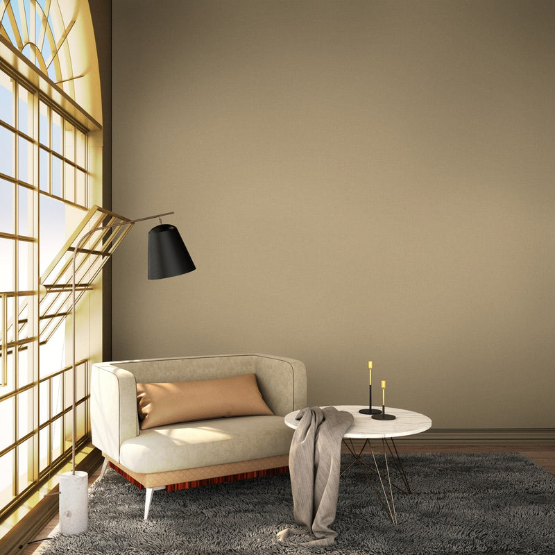 9400426 Blended Camel Tartan Wallpaper by Coordonné