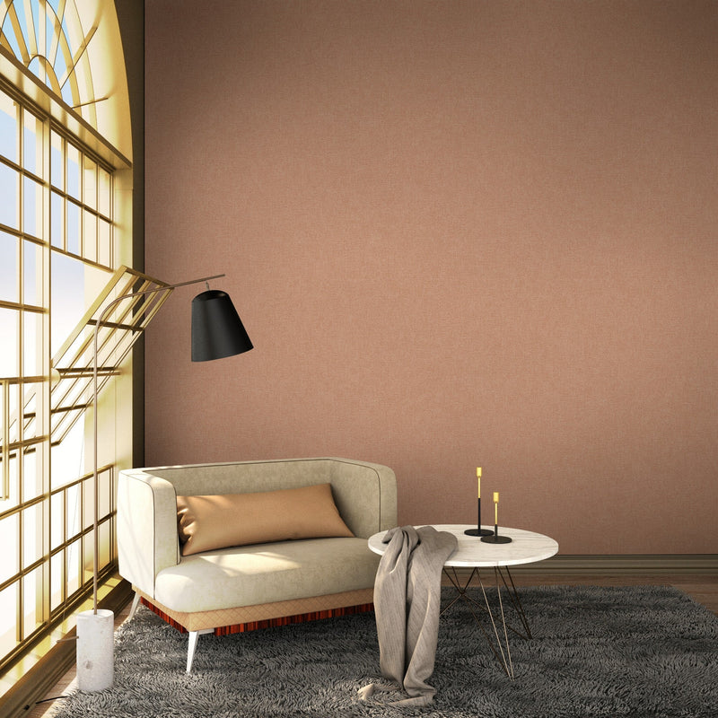 9400432 Blended Light Coral Tartan Wallpaper by Coordonné