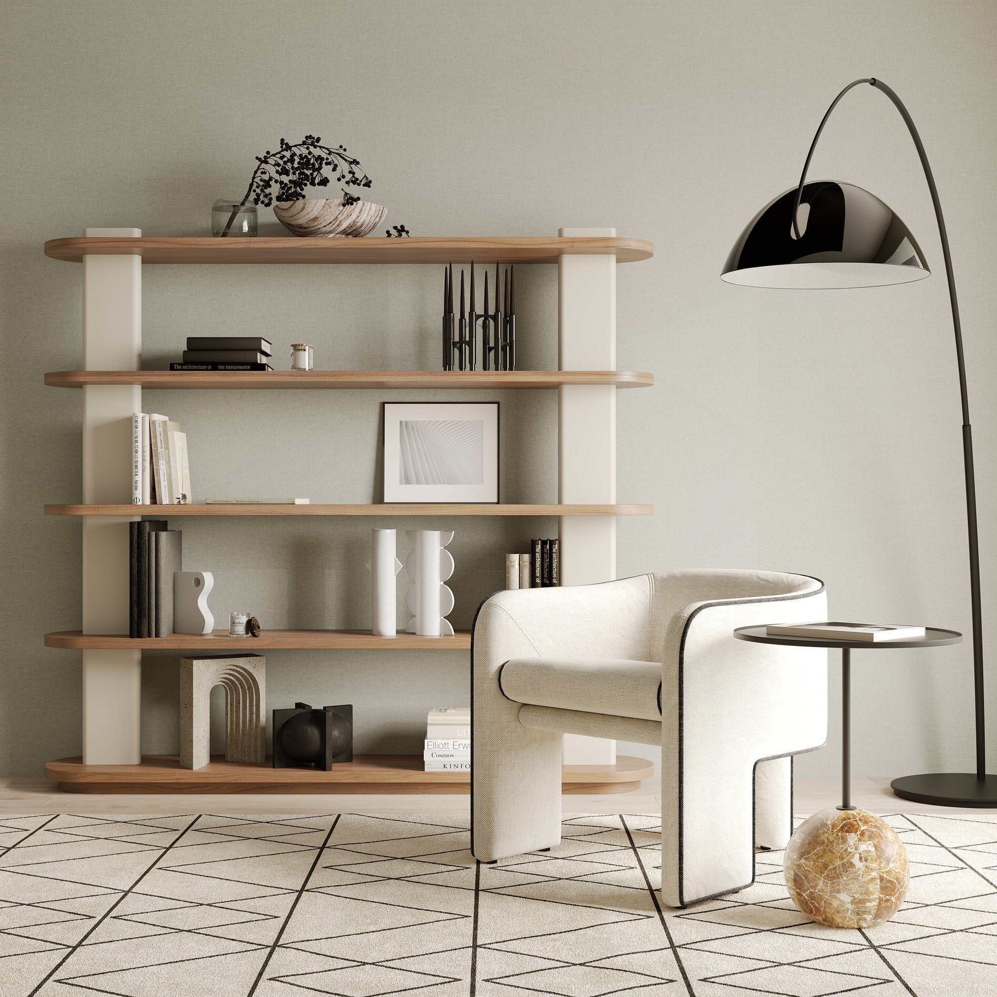 9400457 Blended Silver Wallpaper by Coordonné