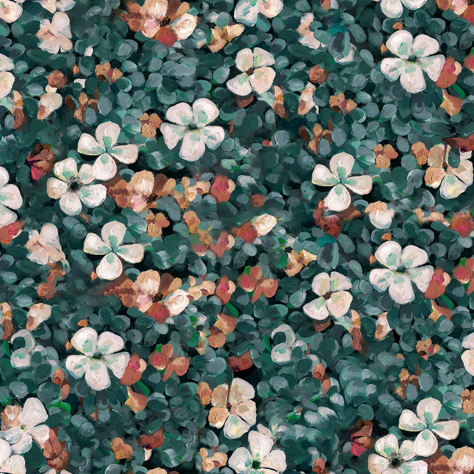 Floral Tapestry Sea Naturae Wallpaper by Coordonné
