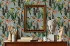 Bank of Fish Cyan Naturae Wallpaper by Coordonné