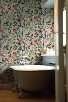 Goldfinch Song Blush Naturae Wallpaper by Coordonné