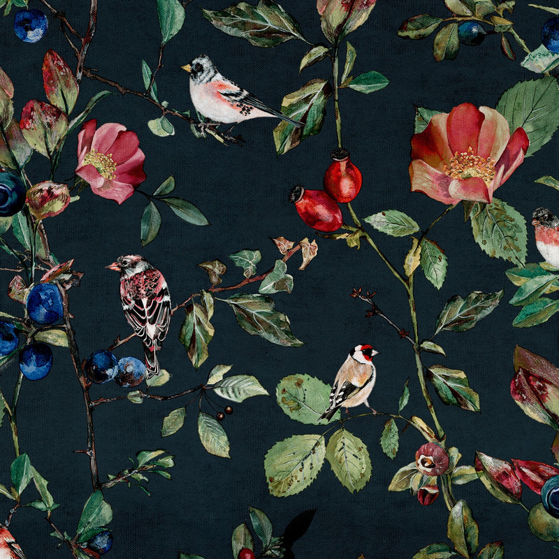Goldfinch Song Night Naturae Wallpaper by Coordonné
