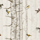 Birch Trees Beige Naturae Wallpaper by Coordonné