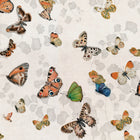 Magic butterflies Linen Naturae Wallpaper by Coordonné