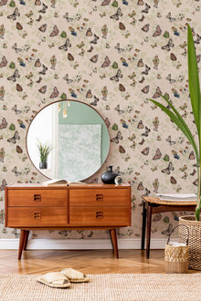 Magic butterflies Sweet Naturae Wallpaper by Coordonné