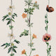 Climbing Flowers Linen Naturae Wallpaper by Coordonné