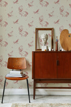 Sweet Birds Papirus Naturae Wallpaper by Coordonné