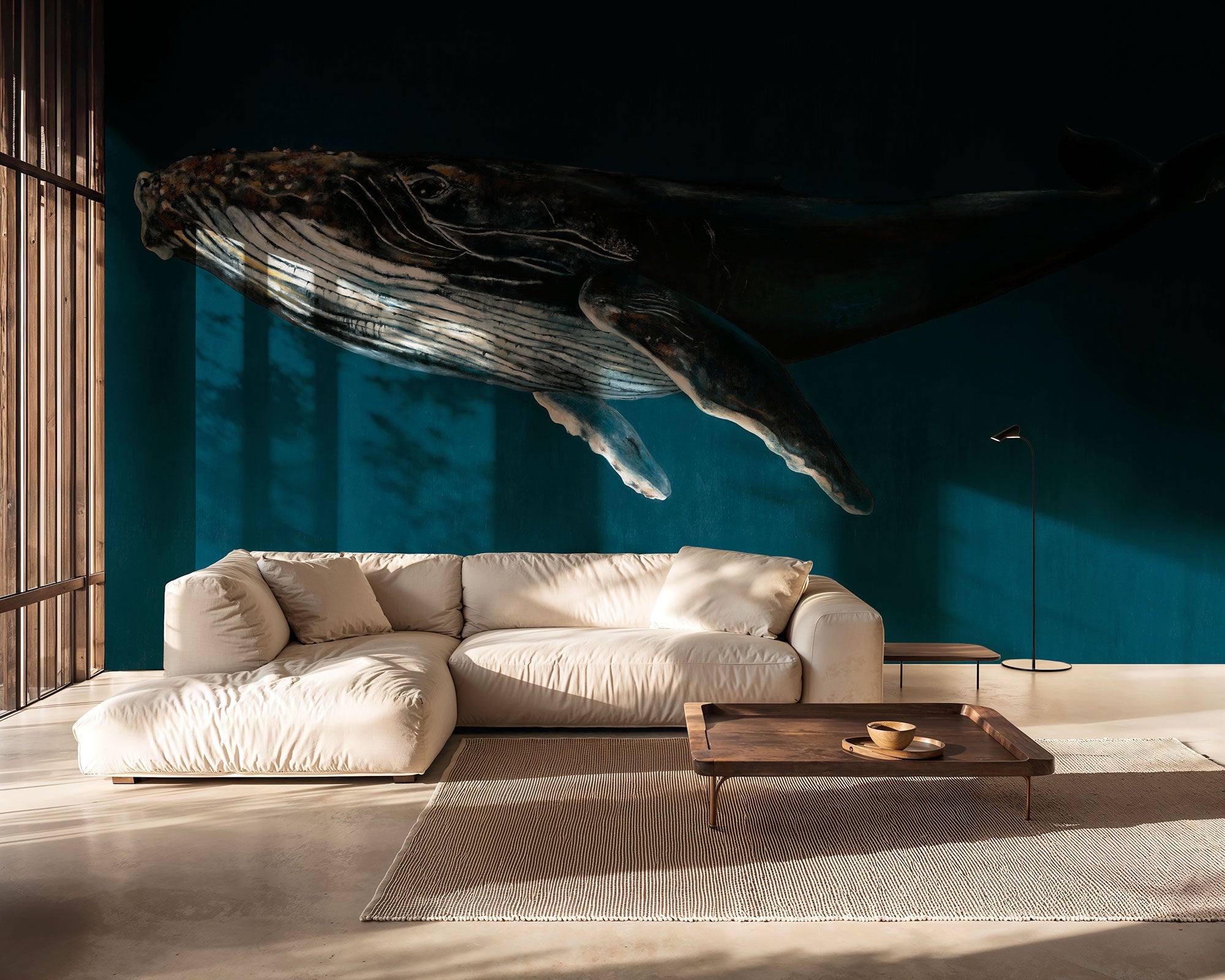 Humpback Whale Ocean Naturae Mural by Coordonné (450x280cm)