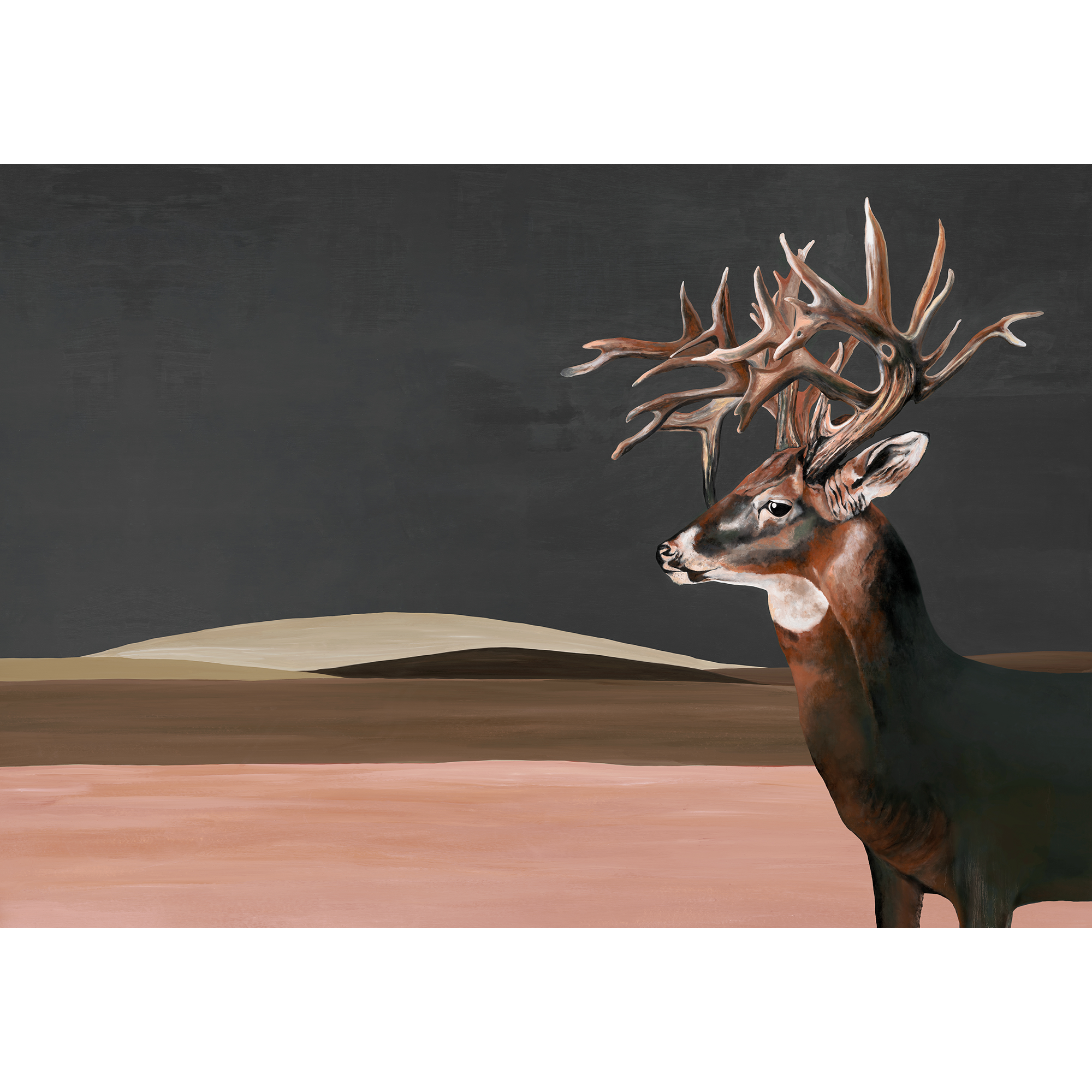 Great Deer Nude Naturae Mural by Coordonné (400x280cm)