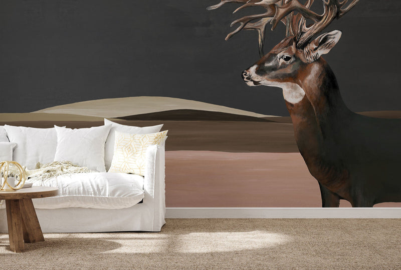 Great Deer Nude Naturae Mural by Coordonné (400x280cm)