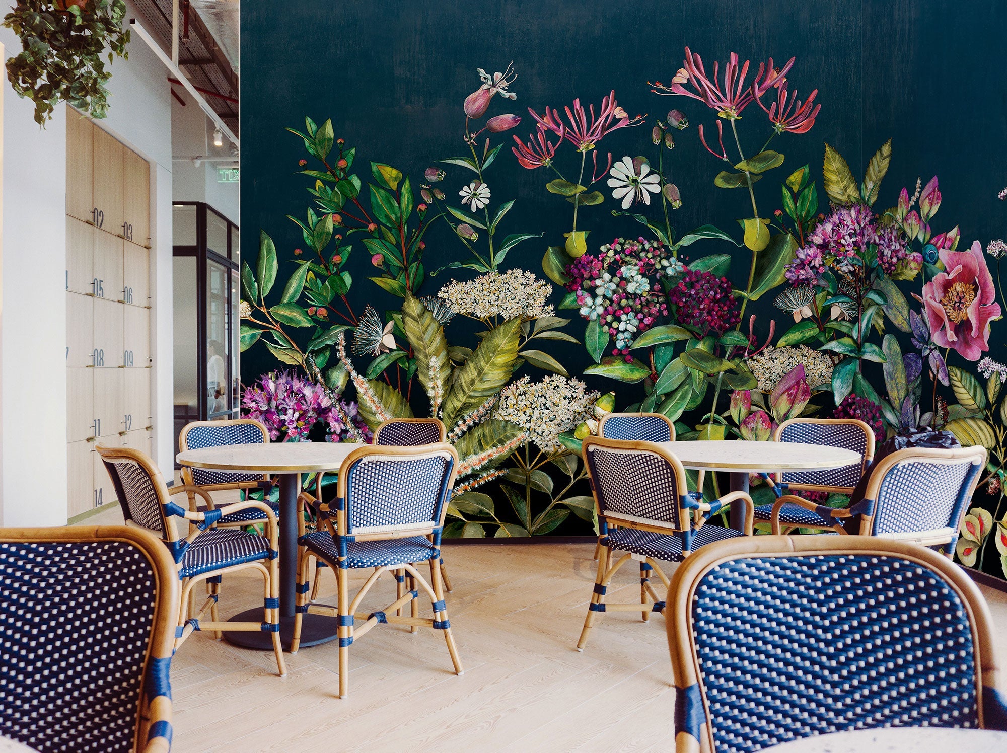 Wild Floral Day Naturae Mural by Coordonné (400x280cm)