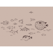 Sea Current Nude Naturae Mural by Coordonné (400x280cm)
