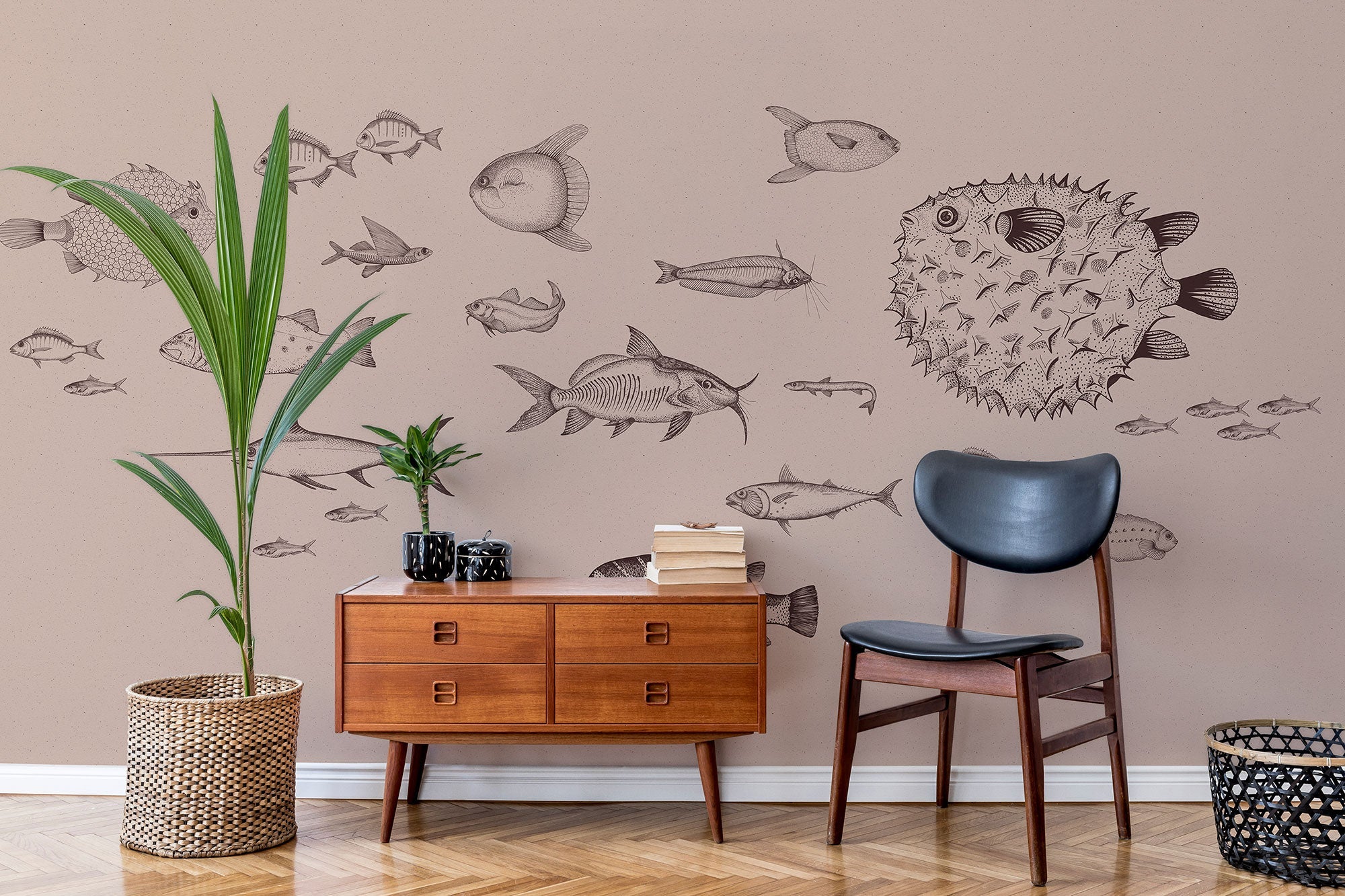 Sea Current Nude Naturae Mural by Coordonné (400x280cm)