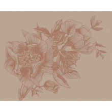 Giant Peonies Nude Naturae Mural by Coordonné (400x280cm)