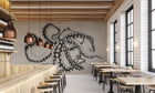 Octopus X-Ray Ink Naturae Mural by Coordonné (400x280cm)