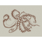 Octopus X-Ray Papirus Naturae Mural by Coordonné (400x280cm)