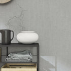 95022 Weave Natural Opulence Grey Wallpaper By Galerie