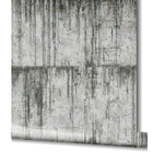 95024 Aged Concrete Natural Opulence Black Wallpaper By Galerie