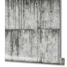 95024 Aged Concrete Natural Opulence Black Wallpaper By Galerie